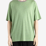 Green t-shirt, full body view