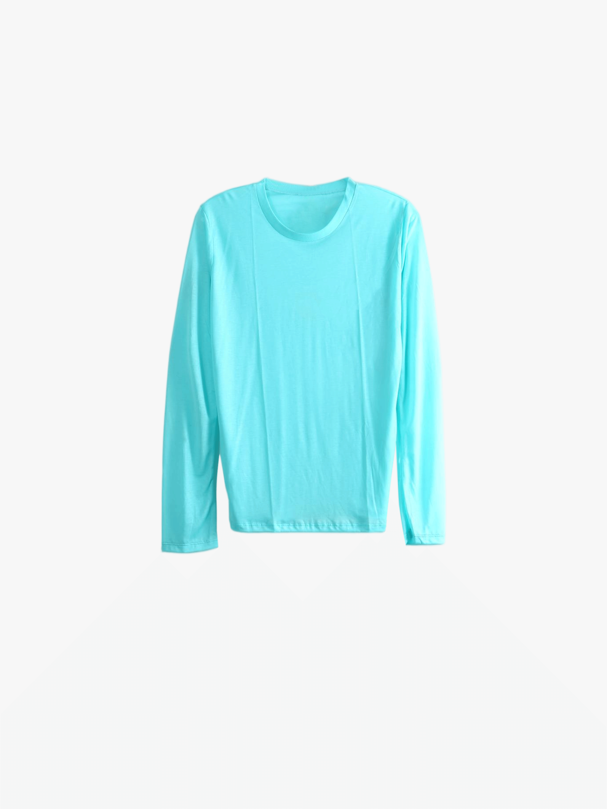 Green t-shirt, front view