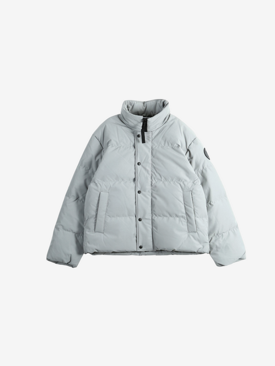 Grey jacket, front view