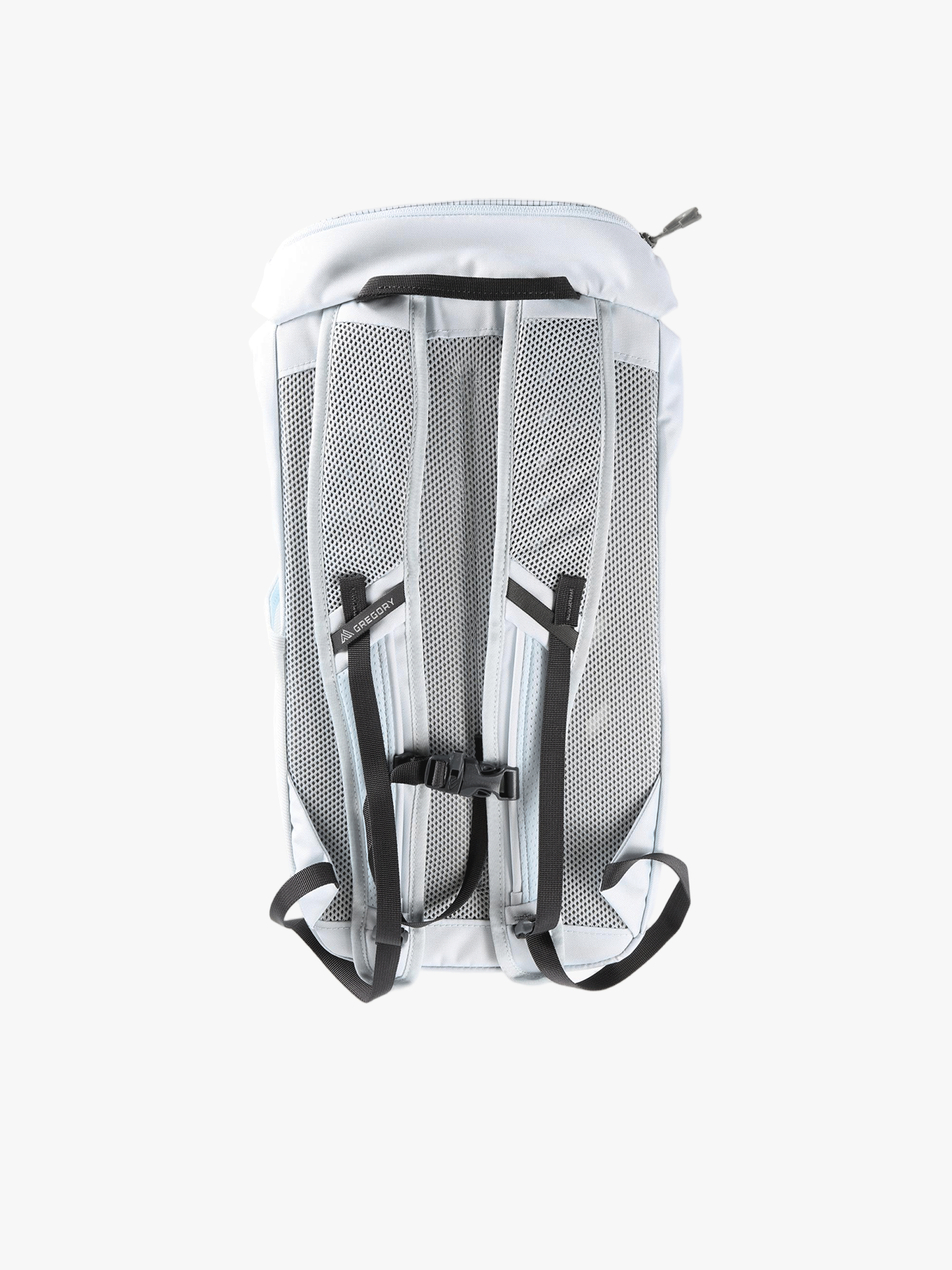 White bag, back view