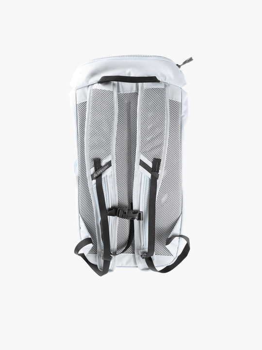 White bag, back view