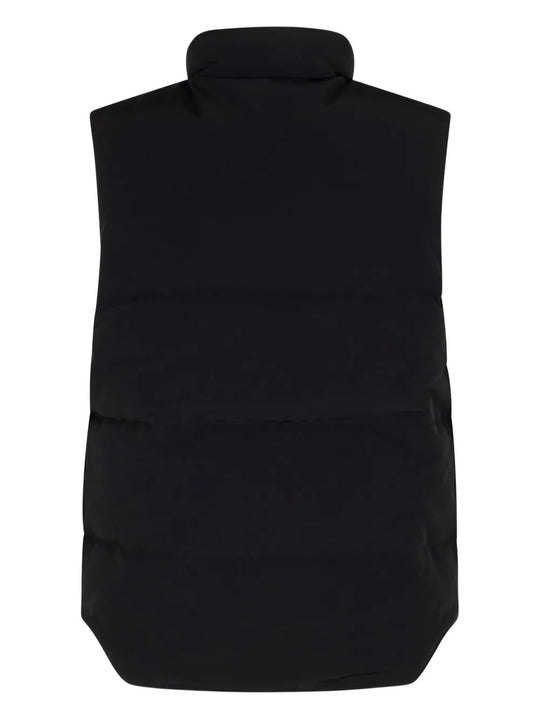 Black jacket, back view
