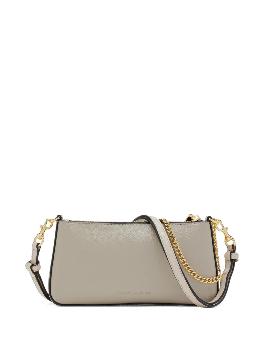 Tan bag, front view