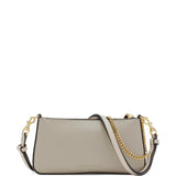 Tan bag, front view