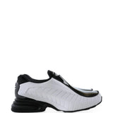 White shoes, side view