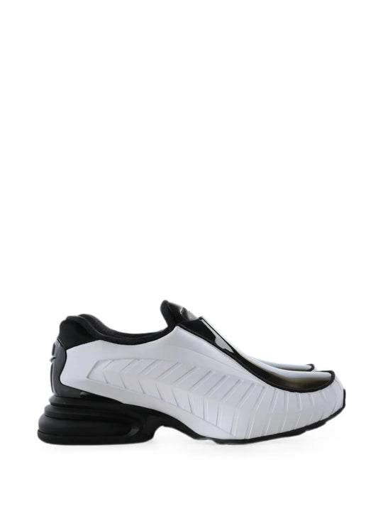 White shoes, side view