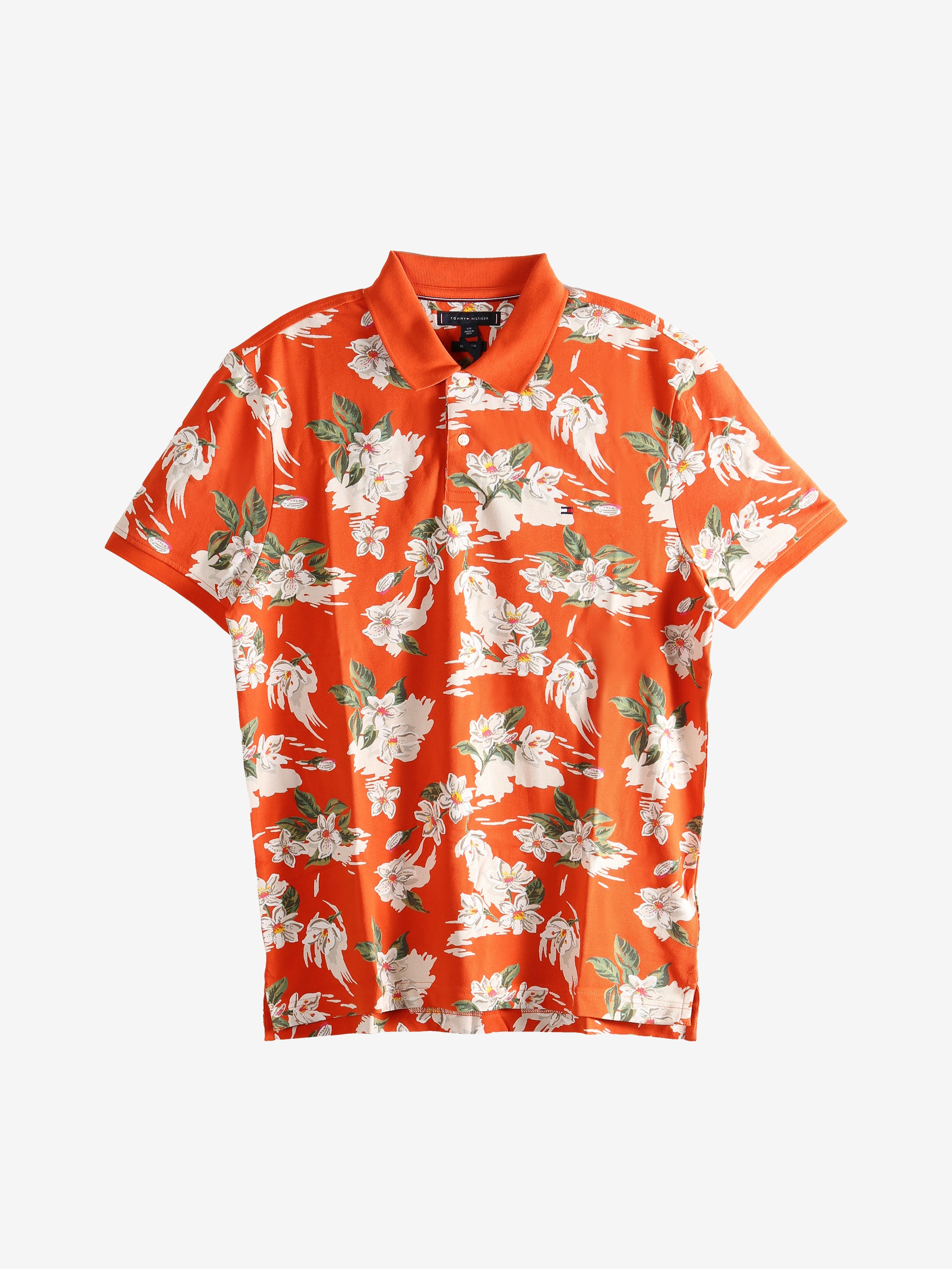 Orange shirt, front view