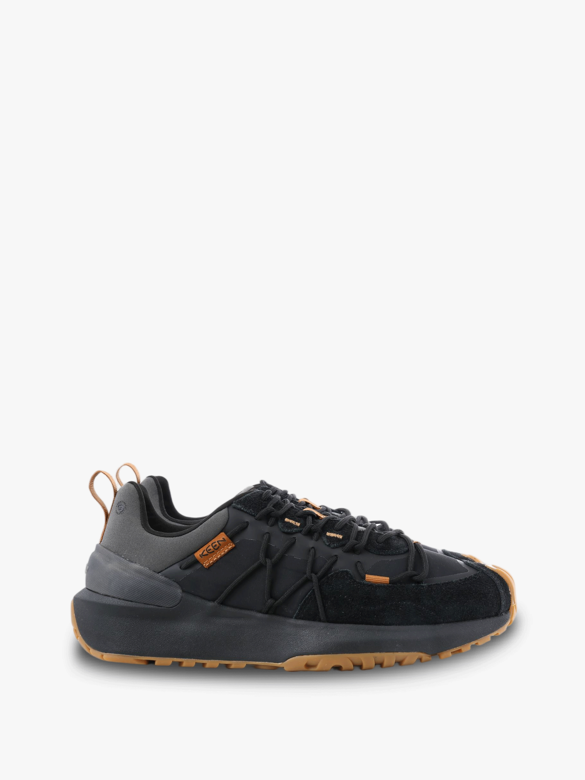 Black shoes, side view