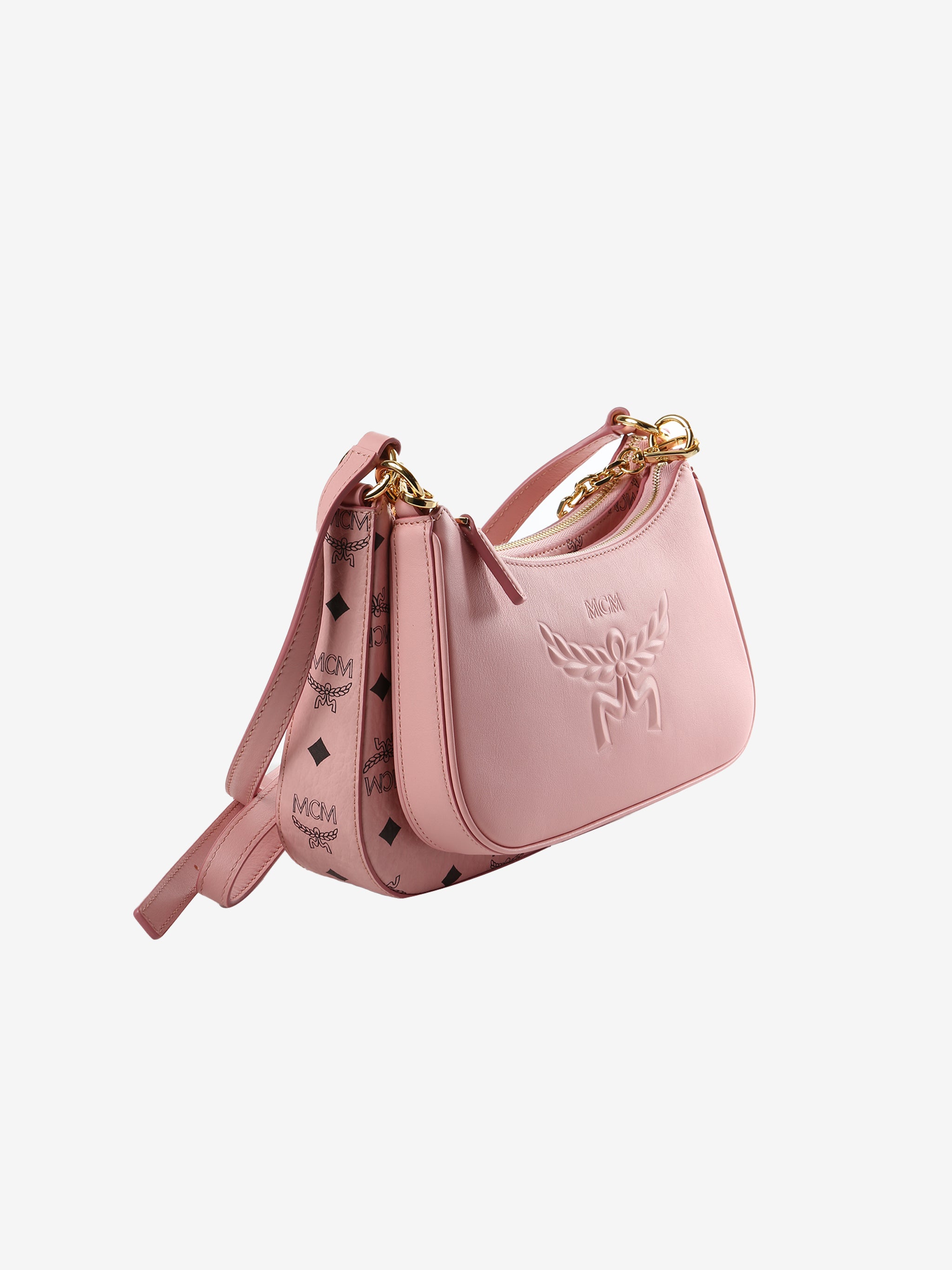 Pink bag, side view