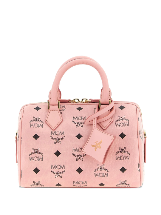 pink bag, front view