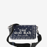 Blue bags, front view