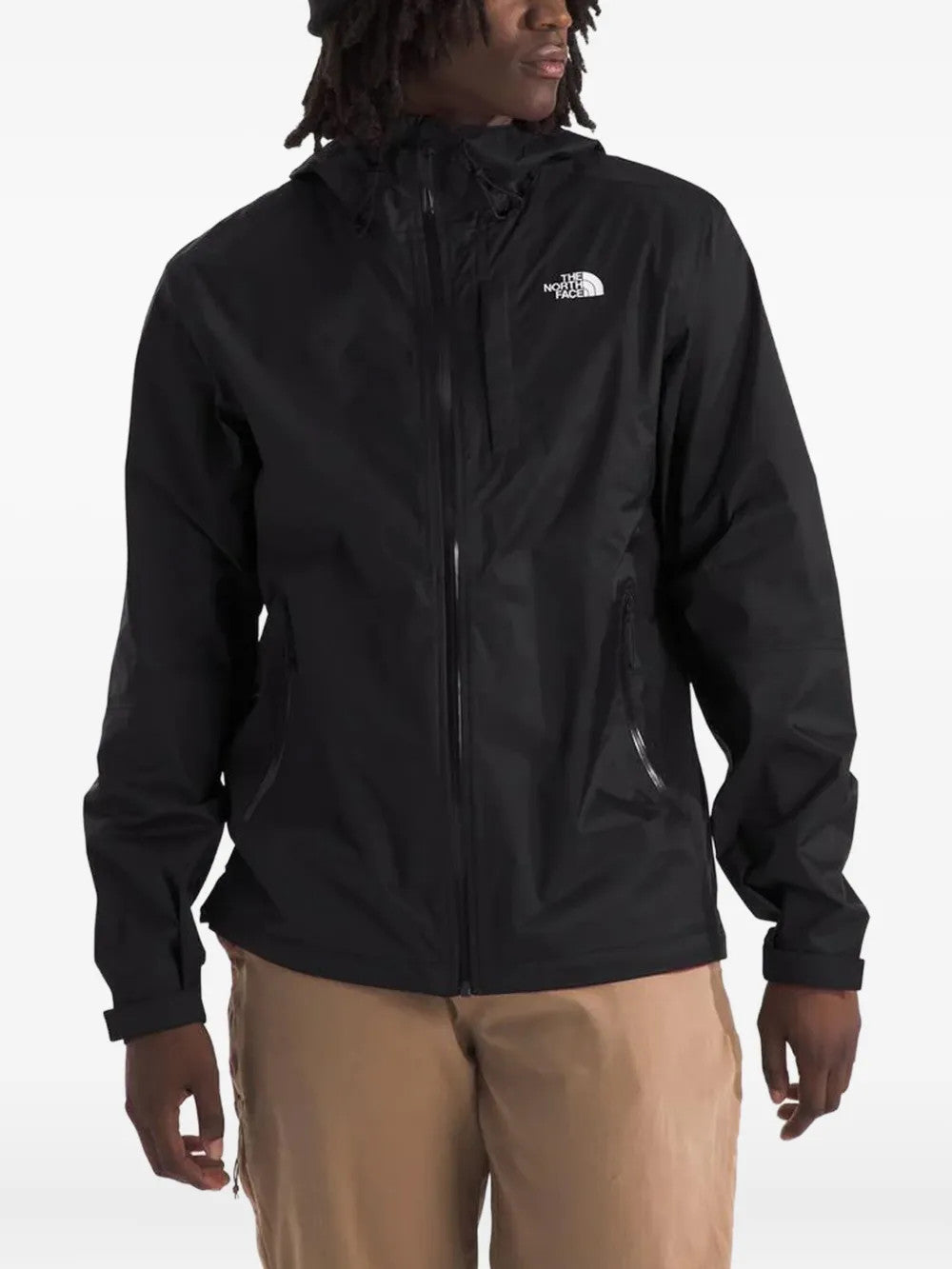 Black jacket, full body view