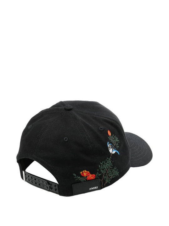 Black hats, back view