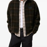 Brown jacket, full body view
