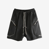 Black shorts, front view