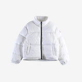 White jacket, front view