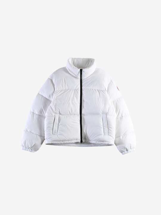 White jacket, front view
