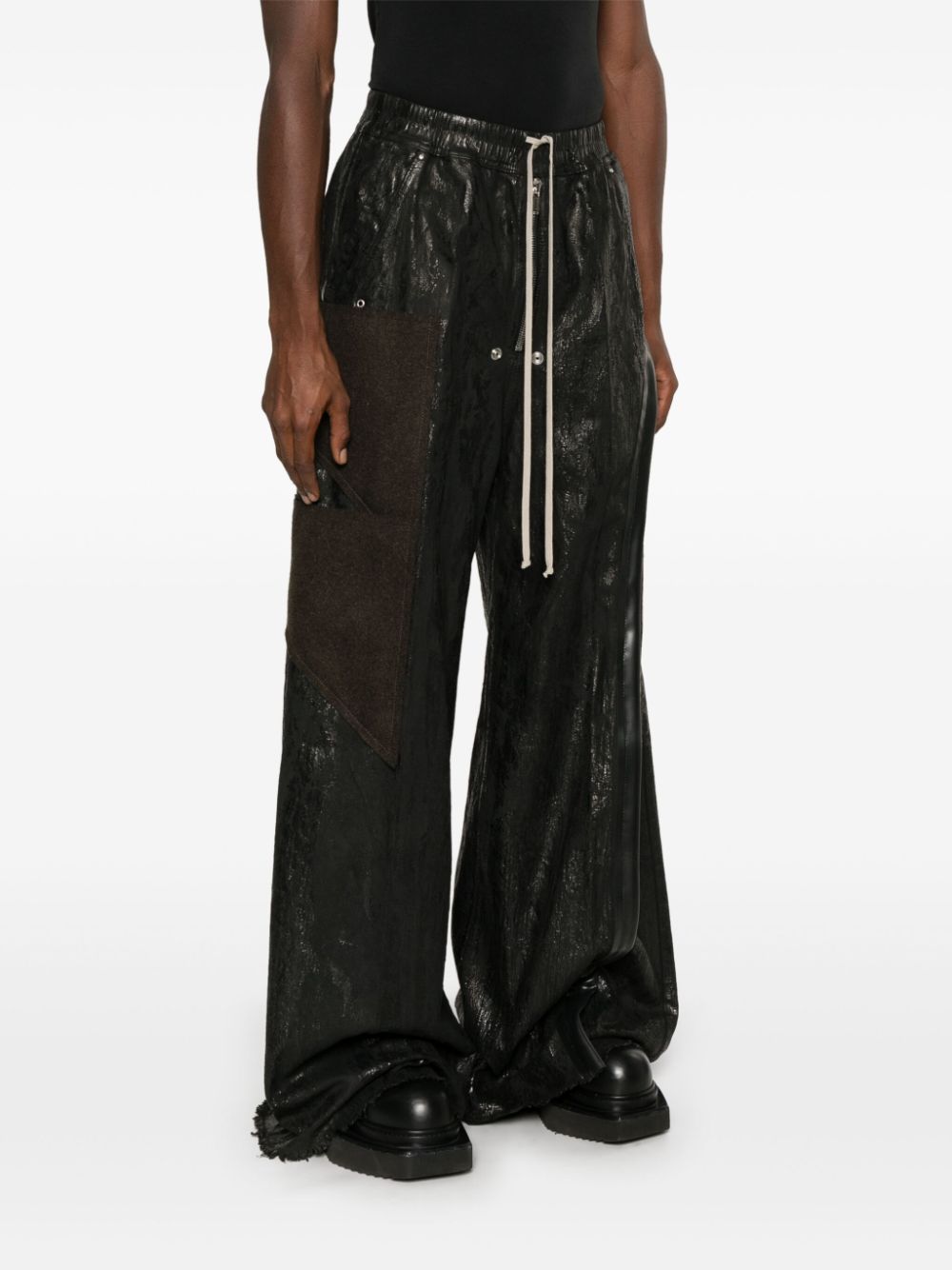 RICK OWENS - Men Denim Wide Bela Pants