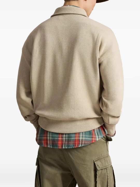 Tan top worn by a person, showing the top fit