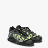 Black sneakers, side view