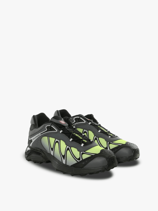 Black sneakers, side view
