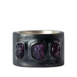 PARTS OF FOUR - Sistema Ring (Terrestrial Surfaced, 3 Winza Sapphires, 17mm, MA+KA+WIS)