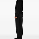YOHJI YAMAMOTO POUR HOMME - Men Round Neck Long Slv/ Pt-A