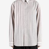 Grey shirt, full body view