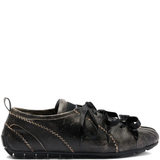 Brown shoes, front view