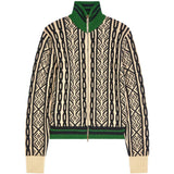 Green hoodie, front view