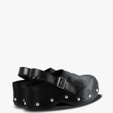 Black shoes, side view