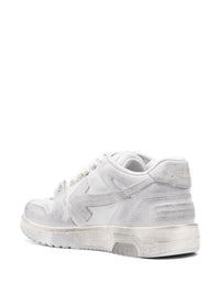 OFF-WHITE - Women Out Of Office Vintage Leather Sneakers