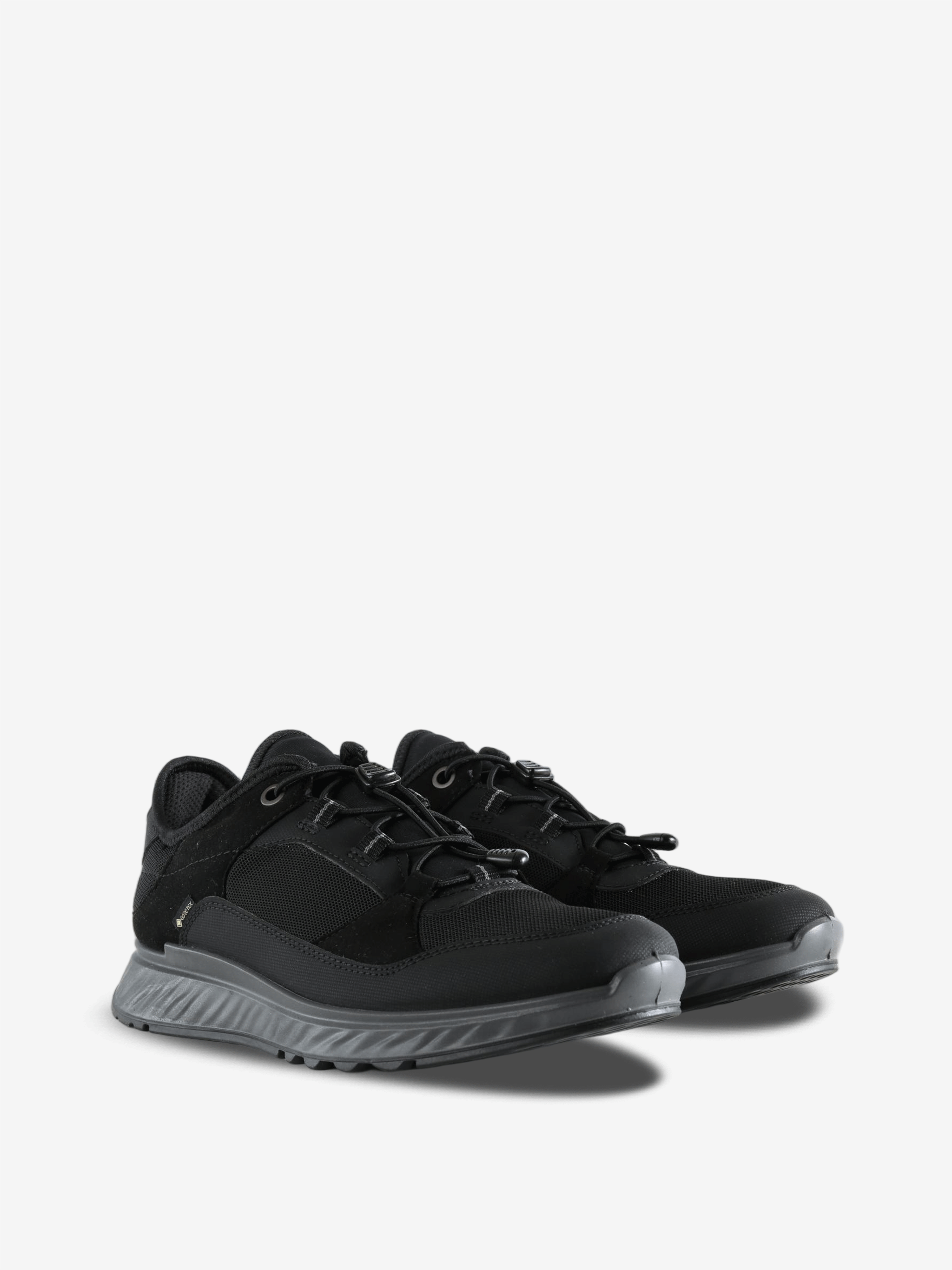 Black shoes, front view