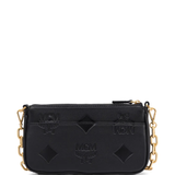 black bag, back view