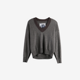 Black knitwear, front view
