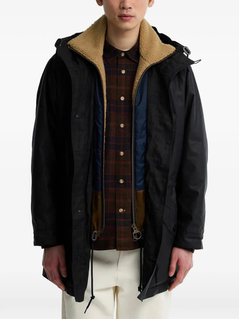 Black jacket, full body view