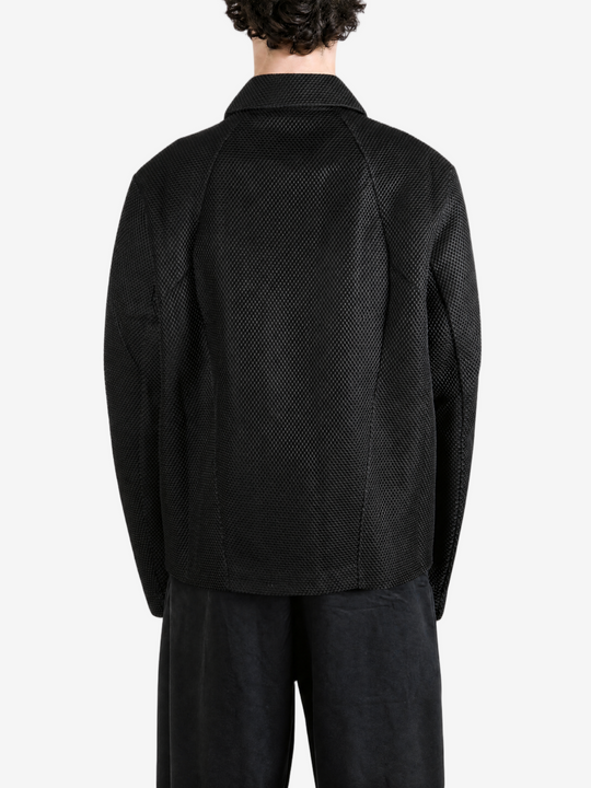 Black jacket, full body view
