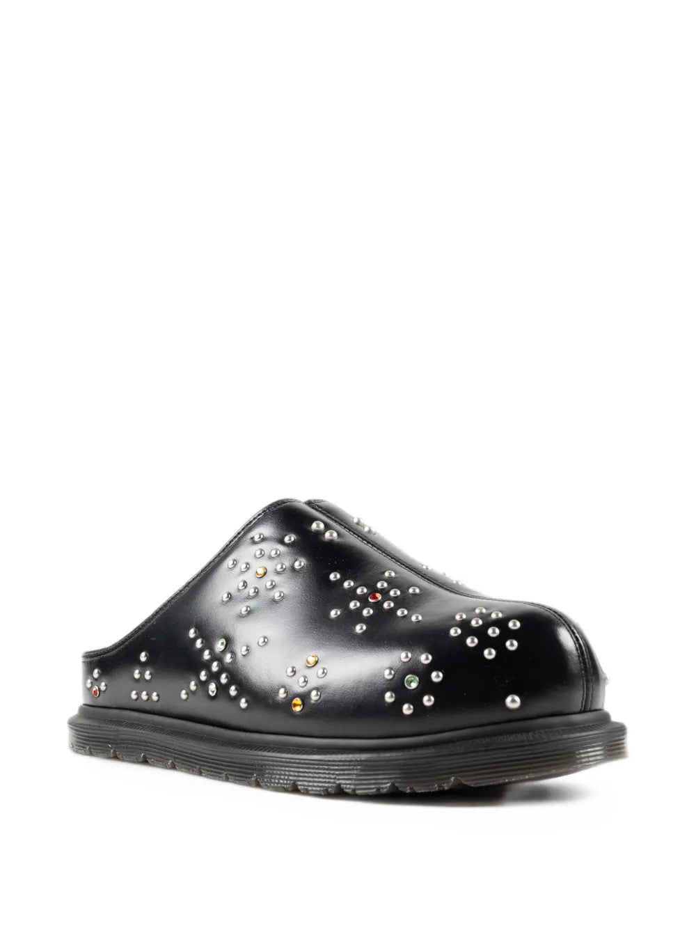 Black shoes, front view