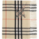 Tan scarves, front view