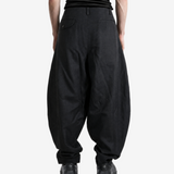 Black pants, full body view