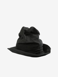 Black hat, side view