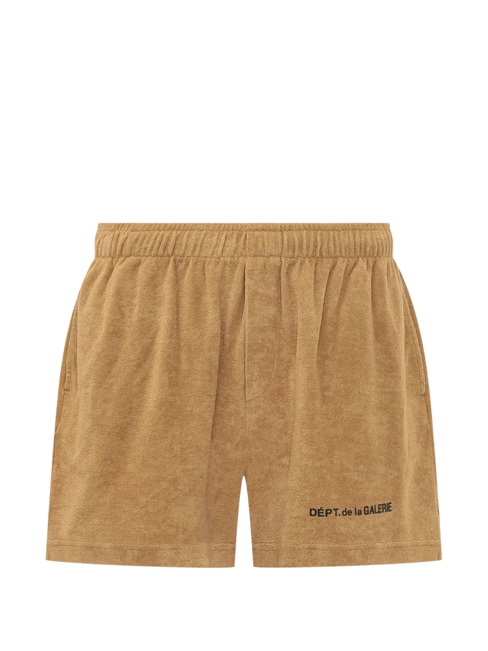 Brown shorts, front view
