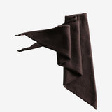 Brown scarf, front view