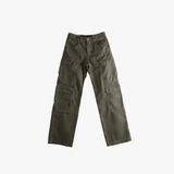 Grey pants, front view