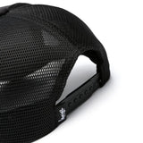 Black hat, back view