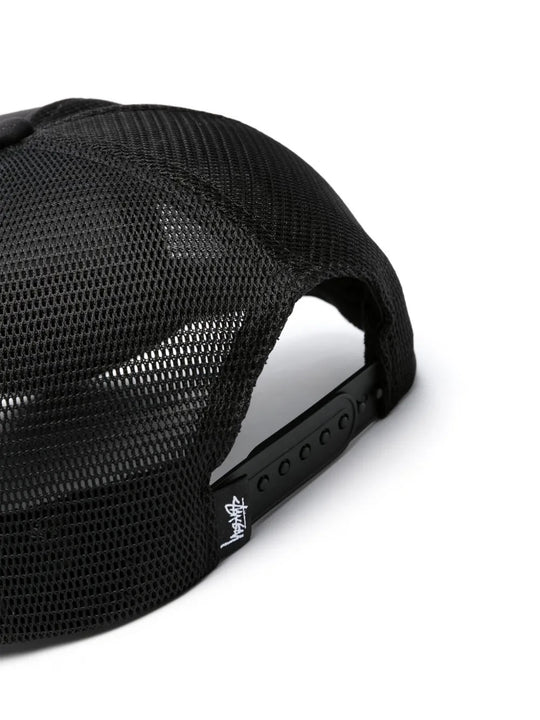 Black hat, back view