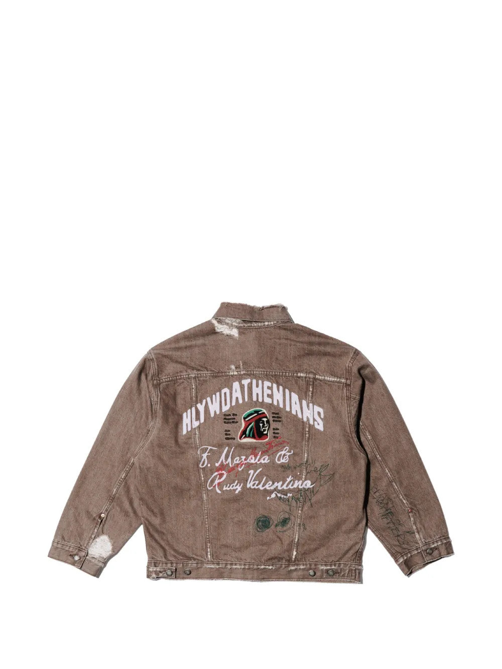 Brown jacket, front view