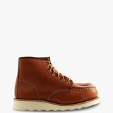 Brown boots, side view