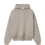 Tan hoodie, front view