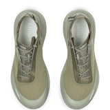Green shoes, front view